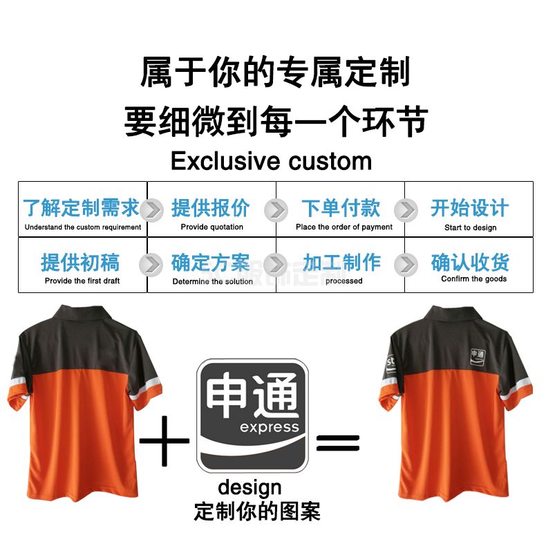 申通快递T恤衫(图2)